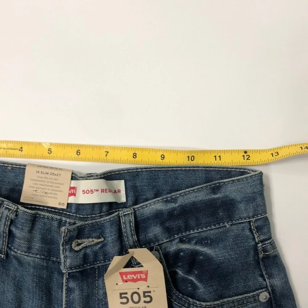 Kids LEVIS 505 REGULAR size 14 slim. NWT